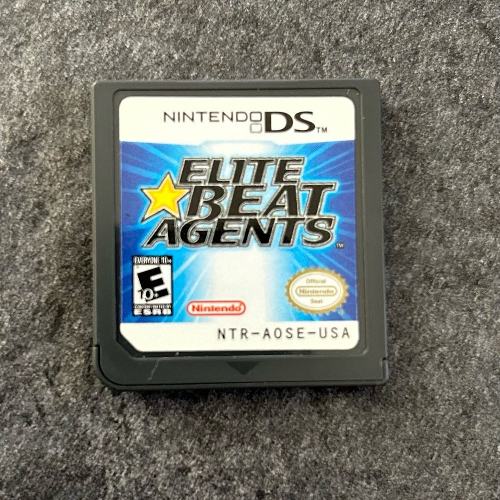Nintendo DS & 3DS Elite Beat Agents rhythm video game, no case